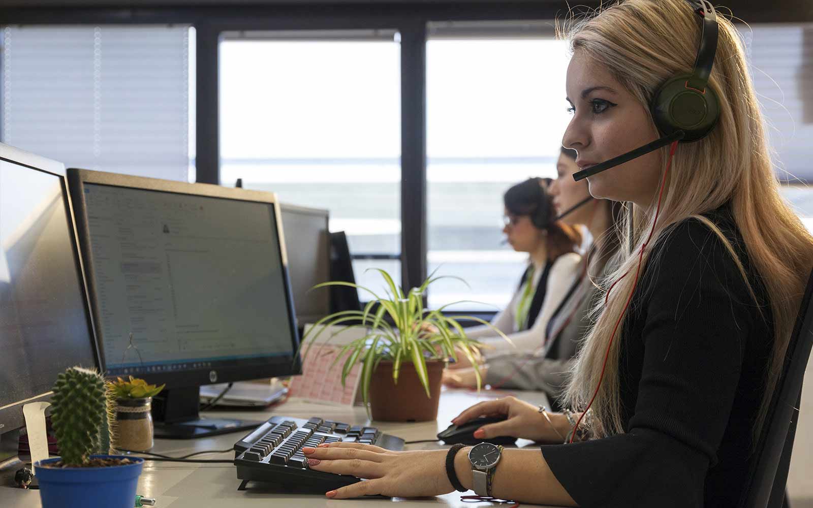 Foto del nostro reparto di assistenza tecnica